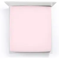 Bella Donna Jersey La Piccola Topperhoeslaken 200x210-220 cm roze-0566