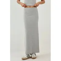 Hiccups for Kids Elastische Taille Zachte Textuur Rok met Split
