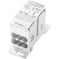 Finder energieverdeelblok 9D.01.5.125.0206, 125A, 1000V AC, 1 stuk.