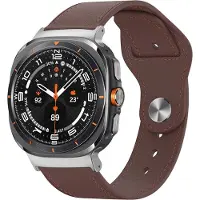 IMoshion Lederen bandje voor de Samsung Galaxy Watch Ultra 2 (2026) / Ultra (2024/2025) - Donkerbruin