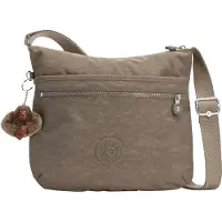 Kipling Schoudertas 'Arto' donkerbeige