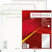 Mailmedia Luftpolster-Versandtaschen, Typ G17, weiß, 34 g Außenmaße: 250 x 350 mm, Innenmaße: 225 x 340 mm