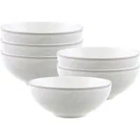 Villeroy & Boch Dessertschalen Gray Pearl ø 13 cm Set van 6