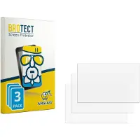 BROTECT Screenprotector 3 Stuks voor WetterOnline Home 4 Beschermglas transparant