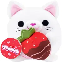 Snackles Valentines Edition 8-inch Plush (Kitten with Strawberry Chocolate)