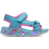 SKECHERS Sandalen 'MERMAID DREAMS' azuur / lichtroze