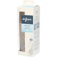 Difrax Natural S-Babyfles - 250 ml - Koffiebruin - Anti Colic