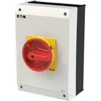 Eaton P3-63/I4/SVB/HI11, Draaischakelaar, 3-polig, Rood, Geel, IP65, 63 A