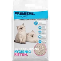 Premiere Hygienic Kitten Kattenbakvulling 12L – Niet Klontvormend – Geurvrij - Kattengrind - Kattenbak