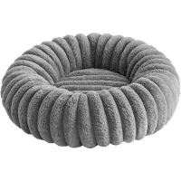 Feandrea - Hondenmand - Huisdierenbed Donut Kussen - Wasbaar - Zachte Vulling - Antislip