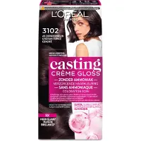 L'Oréal Casting Crème Gloss Semi-Permanente Haarkleuring 3102 Donker Parelmoer Asbruin