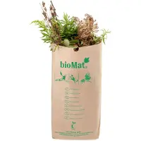 Biomat Composteerbare 2-laagspapieren Afvalzakken 80 Liter 25 stuks