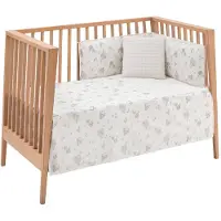 cambrass Globe 60x120x3 Cm Crib Fitted Sheet 2 Units Beige Kinderen