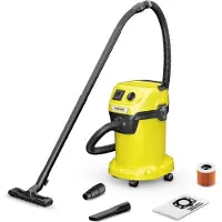 Kärcher Nat- en droogzuiger KARCHER WD 3 P V-19/4/20 - Polypropyleen tank 19 L - 1000W (draagbaar stopcontact)