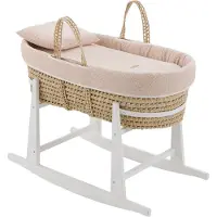 cambrass Rustic 39x80x61 Cm Baby Moses Beige Kinderen