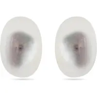 Luxenter Oorbellen 'Yedia' parelwit