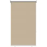 vidaXL Buitenrolgordijnen met UV-bescherming, beige, 100 x 230 cm (breedte x hoogte), polyester