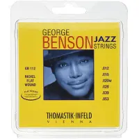 Thomastik GB112 JAZZ GEORGE BENSON FLAT WOUND 12-53