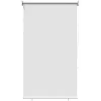 vidaXL Buitenrolgordijnen met UV-bescherming, wit, 100 x 230 cm (breedte x hoogte), polyester