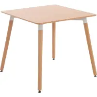 CLP Keukentafel Viborg, naturel, afmeting 80 cm. Afmeting: 80 cm