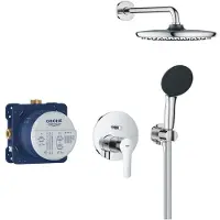 GROHE QuickFix Start - Inbouw doucheset, diameter 25 cm, 2 jets, chroom 25292000