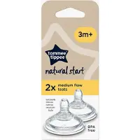 Tommee tippee Closer To Nature Flesspeen 3+ Mnd 2 Stuks