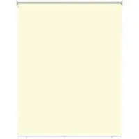 vidaXL Buitenrolgordijnen met UV-bescherming, crème kleur, 100 x 230 cm (breedte x hoogte), polyester