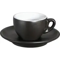Cilio tafelaccessoires, espressokop ROMA, zwart, mat, 701379, 4017166215328