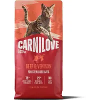 Carnilove active adult sterilised all breeds beef / venison kattenvoer 6 kg