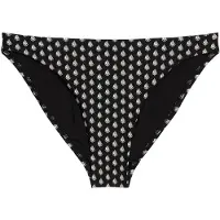 Marc O'Polo Bikinibroek ' Palm Border Geo ' zwart / wit