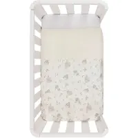 cambrass Globe Duvet Cover For Mini Crib Beige Kinderen