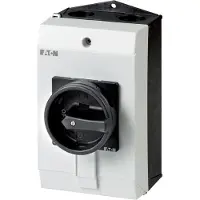 Eaton P1-25/I2H/SVB-SW/HI11 227862 Hoofdschakelaar, 25A, 3-polig, met aardlekschakelaar, inbouw