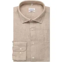 Seidensticker Overhemd 'Smart Linen' beige