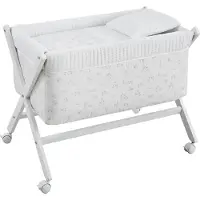 cambrass Merlo 55x87x74 Cm Mini Crib Grijs Kinderen