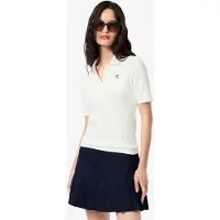 Lacoste Slim Fit Dames Poloshirt wit, Effen