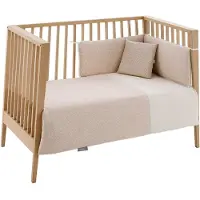 cambrass Rustic 100x140x3 Cm Crib Duvet Cover 2 Units Beige Kinderen
