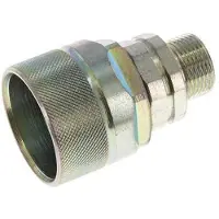 Tameson Stalen DN 12.5 Hydraulische Koppeling Insteeknippel 14 mm S Knelring ISO 14541/8434-1 D M36 x 2