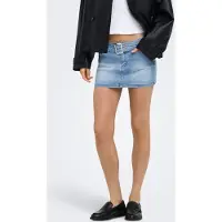 ONLY Rok 'ONLWAUW NICKI' blauw denim