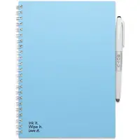 MOYU Sky Blue Erasable Notebook | MOYU Solid Elegance A5 / Hardcover