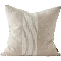 Tell Me More Colette kussensloop Natural stripe, 50x50 cm