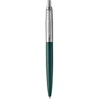 Parker Jotter XL balpen | Greenwich matgroen met chromen trim | medium punt blauwe inkt | met Geschenkdoos