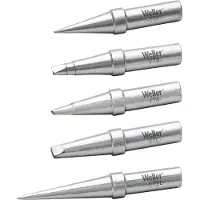 Weller Soldeerpuntset Beitelvorm, Ronde vorm, Puntvorm Inhoud: 1 set(s)