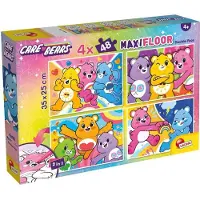 Liscianigiochi MaxiFloor Puzzel - Care Bears - - 4 x 48 stukjes - Geschikt voor kinderen vanaf 4 jaar