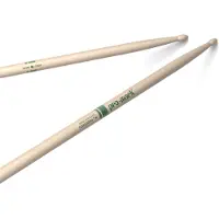 Promark CLASSIC FORWARD 7A RAW HICKORY DRUMSTICK OVAL WOOD TIP