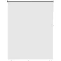 vidaXL Buitenrolgordijnen met UV-bescherming, wit, 100 x 230 cm (breedte x hoogte), polyester
