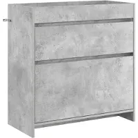vidaXL Badkamer Onder Het Wastafel Kast Betongrijs 78,5 x 37,5 x 81 cm