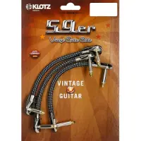 Klotz VINPAN0015 VINTAGE PANHEAD PATCH 0,15M JACK 2P.90-JACK 2P. 90