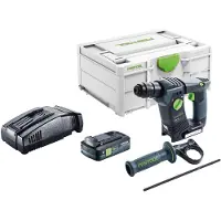 Festool BHC 18-Basic accuklopboormachine 18 V 1,8 J SDS Plus Brushless + 1x accu 4.0 Ah + snellader + systainer