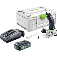 Festool MFKC 700 KA EB-Basic accu-module kantfrees 18 V 8 mm borstelloos + 1x accu 4,0 Ah + oplader + Systainer