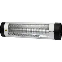 YATO Rekken, INFRAROODSTRALER 2000W KWARTS YATO YT-99530 (75 x 19 x 10 cm)